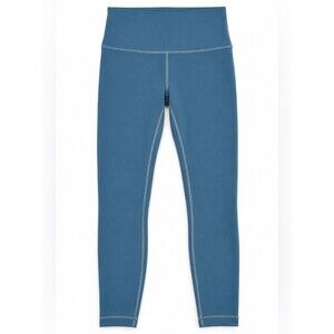 lululemon Blue Teal High Rise Full Length Leggings Size 6